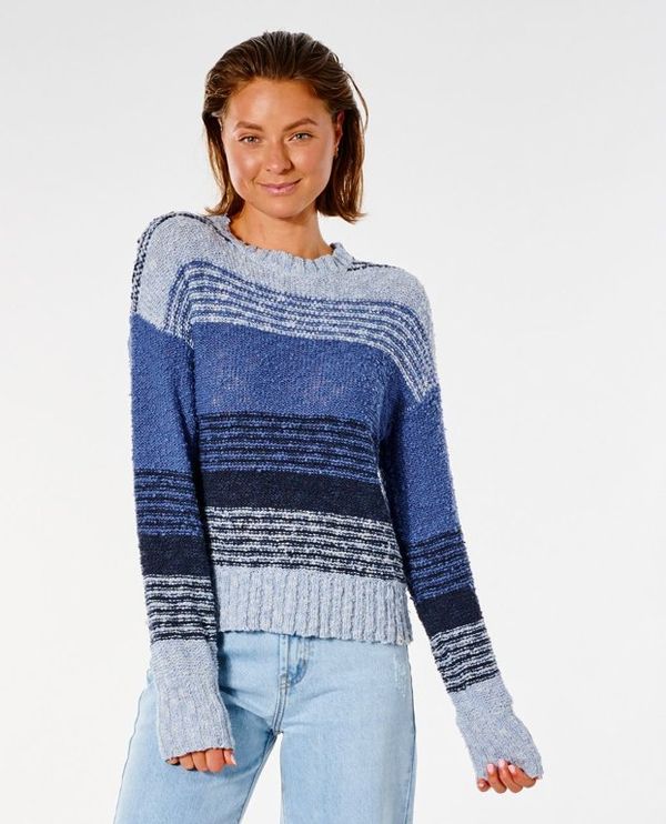 Rip Curl Svetr Rip Curl DRIFTER SWEATER  Blue