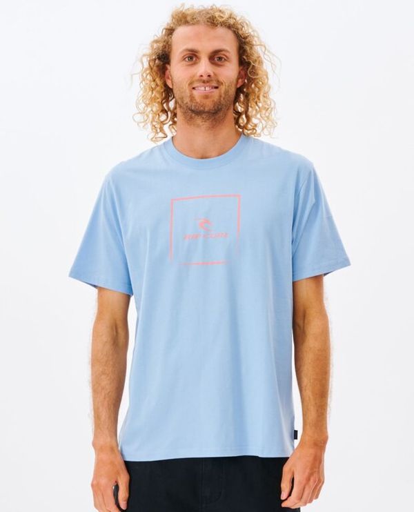 Rip Curl T-Shirt Rip Curl CORP ICON TEE Bells Blue