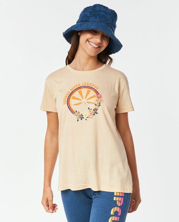 Rip Curl T-shirt Rip Curl SURF REVIVAL 70S TEE Frappe