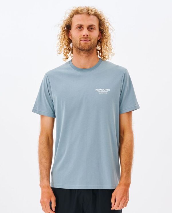 Rip Curl T-Shirt Rip Curl VAPORCOOL ROGUE TEE Mineral Blue