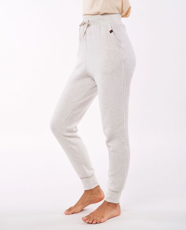 Rip Curl Tepláky Rip Curl NEW SOFT RIB PANT  Ecru Marle