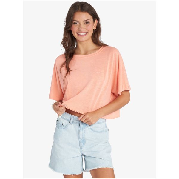 Roxy Apricot Women's Cropped T-Shirt Roxy Super Sun - Women