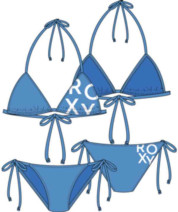 Roxy Women's bikini set Roxy SD BE CL TIKI TRI REG TS SET