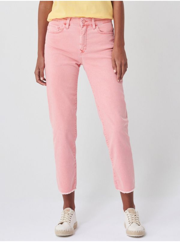Salsa Jeans Pink Women's Shortened Slim Fit Jeans Jeans True - Women