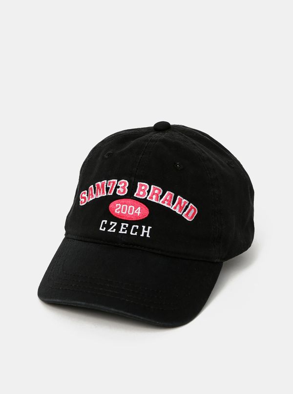 SAM73 Black women's cap with SAM 73 theme