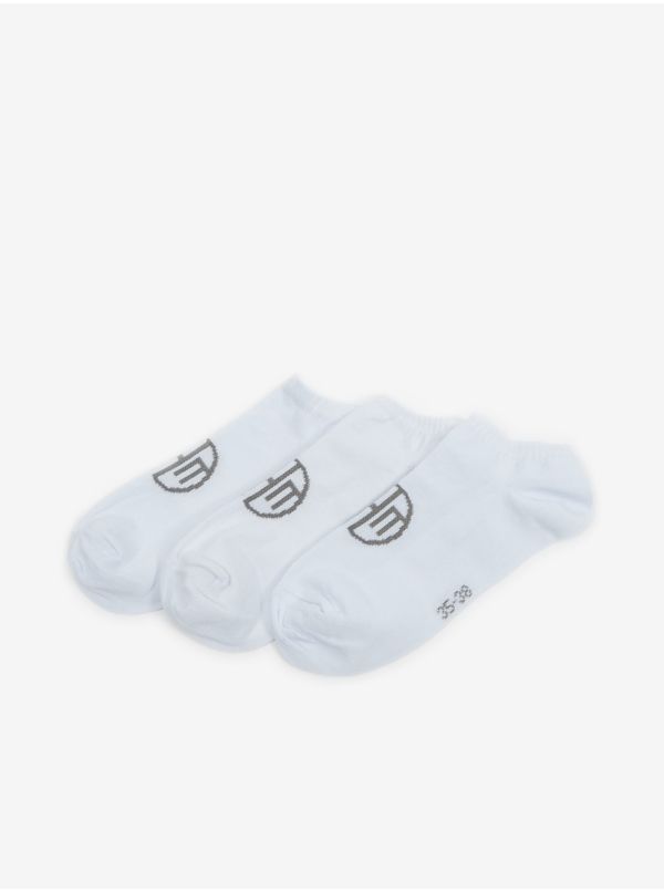 SAM73 SAM73 Set of three pairs of socks in white SAM 73 Detate - Ladies