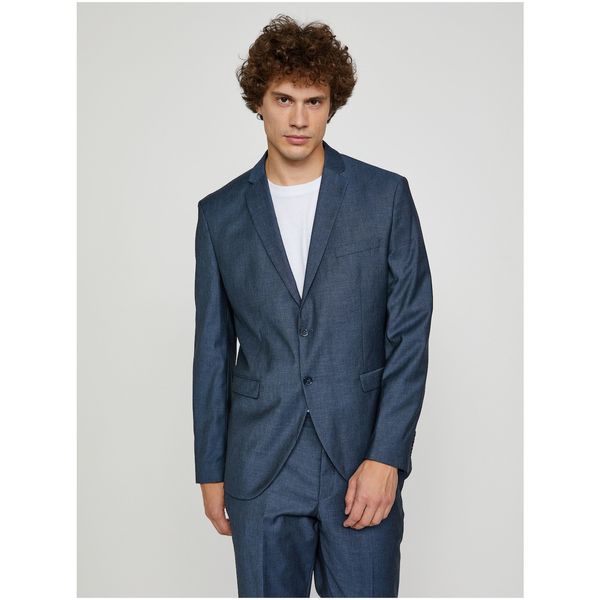 Selected Homme Dark Blue Suit Jacket with Wool Selected Homme My Lobbi - Men