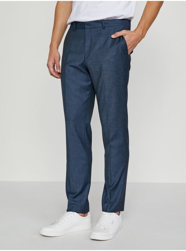 Selected Homme Dark Blue Suit Trousers with Mixed Homme My Lob Wool - Men