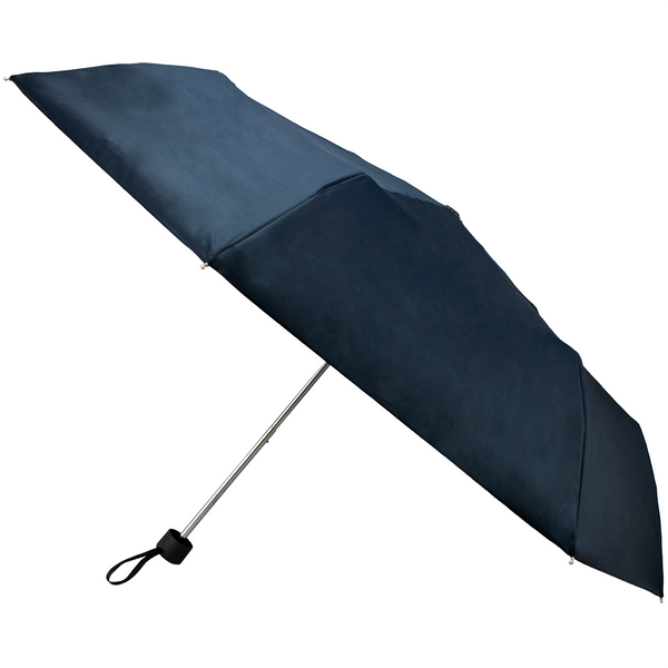 Semiline Semiline Unisex's Short Manual Umbrella L2036-1 Navy Blue