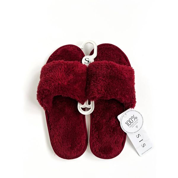 Sensis Burgundy K15 slippers