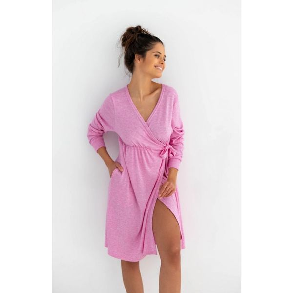 Sensis Pinkey Pink bathrobe