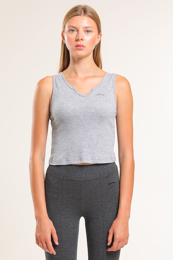 Slazenger Slazenger Blouse - Gray - Fitted