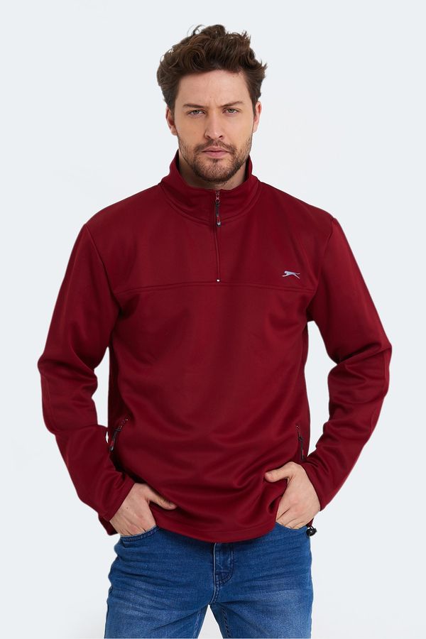 Slazenger Slazenger Sports Sweatshirt - Burgundy - Regular fit