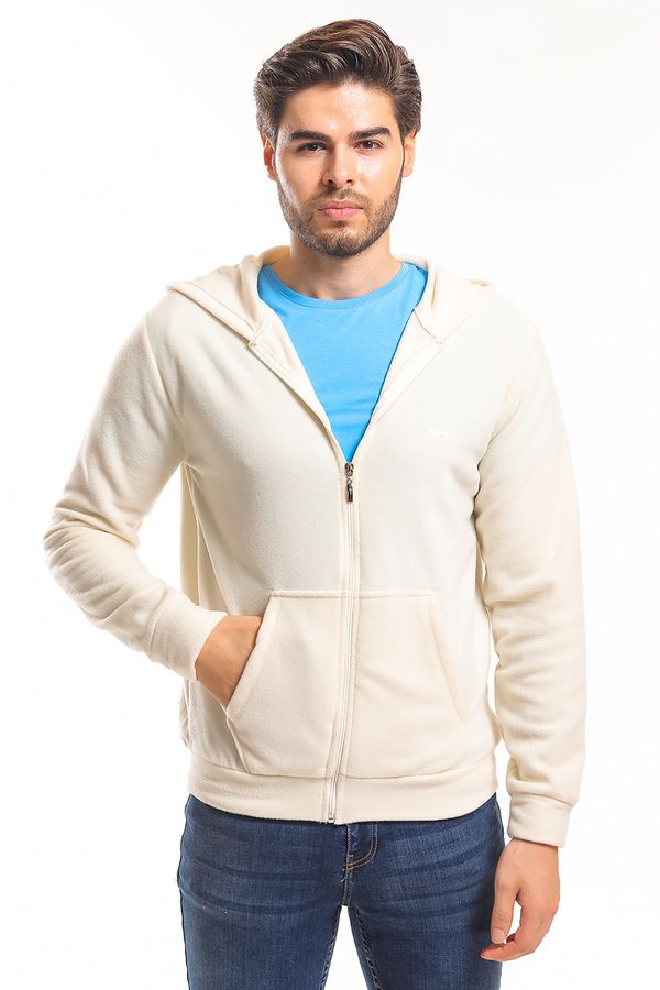 Slazenger Slazenger Sports Sweatshirt - Ecru - Regular fit