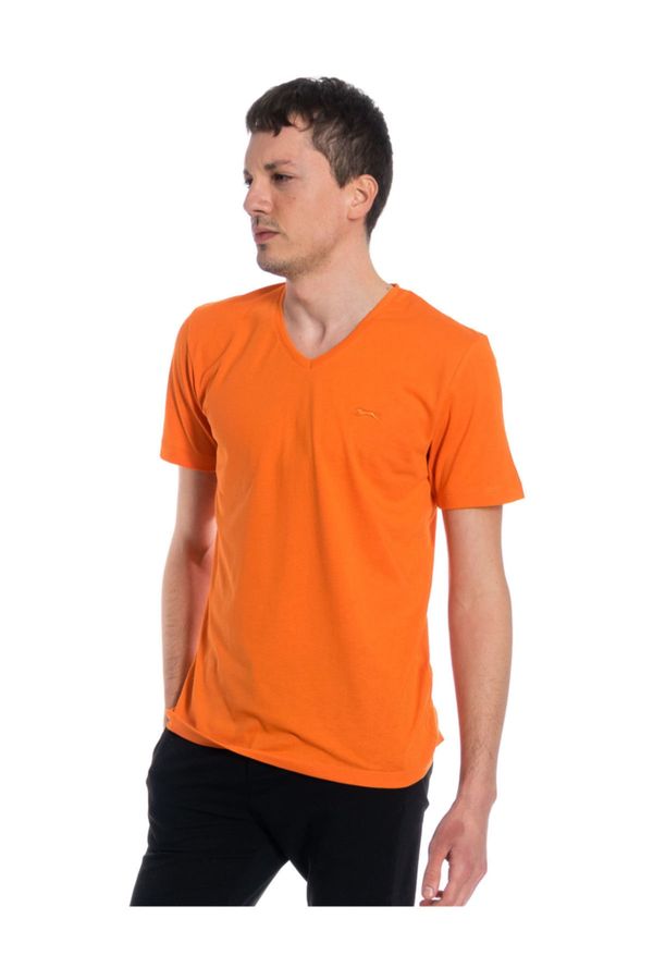 Slazenger Slazenger Sports T-Shirt - Orange - Fitted