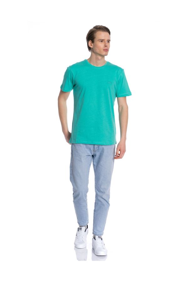Slazenger Slazenger Sports T-Shirt - Turquoise - Fitted