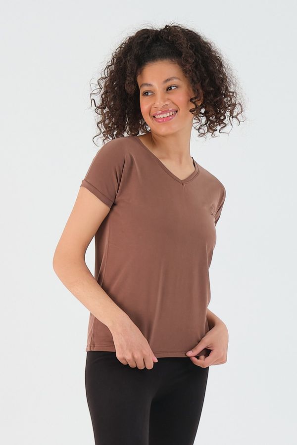 Slazenger Slazenger T-Shirt - Brown - Regular fit