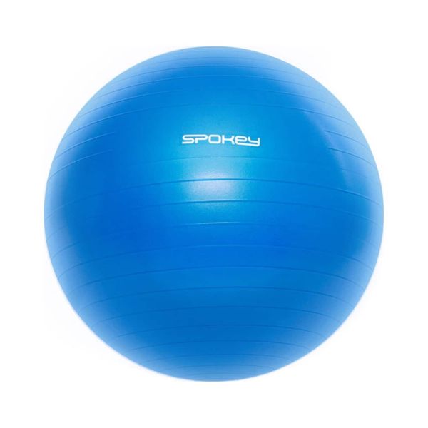 Spokey Spokey FITBALL III - Gymnastic lopta 65 cm vrátane pumpičky, blue