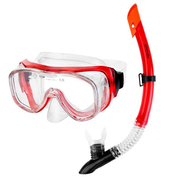 Spokey Spokey LUZON Panoramic snorkel set mask+snorkel