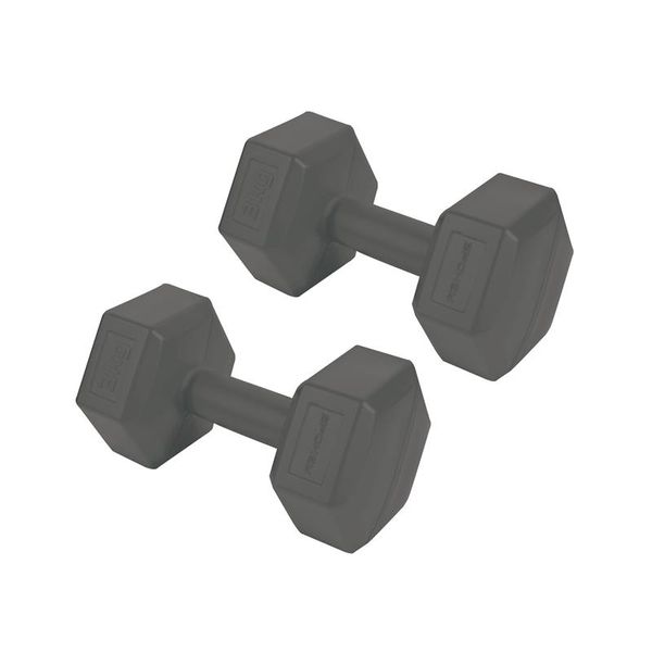 Spokey Spokey MONSTER III Set of six-edge dumbbells 2x 3 kg