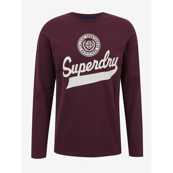 Superdry Superdry T-Shirt Script Style Col Ls Top - Men's