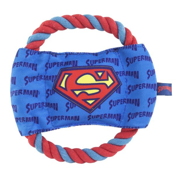 Superman CUERDA DENTAL PARA PERRO SUPERMAN