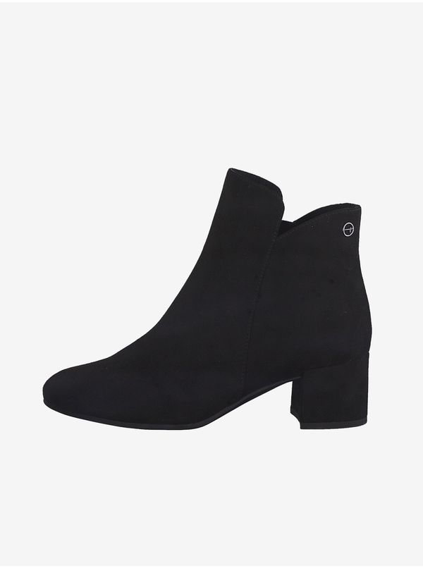 Tamaris Black Heeled Ankle Boots Tamaris - Women