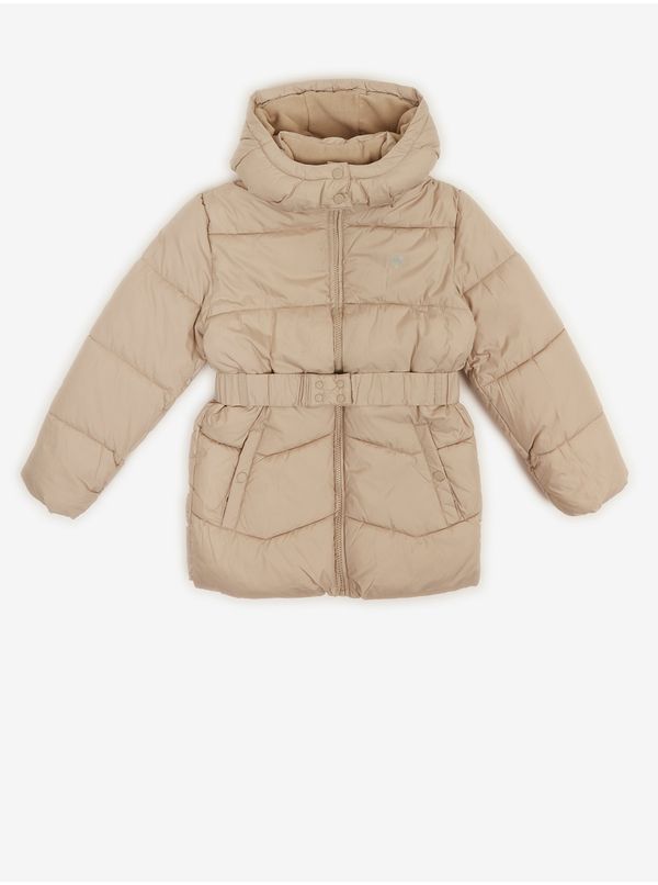 Tom Tailor Beige Girly Winter Quilted Coat Tom Tailor - Girls