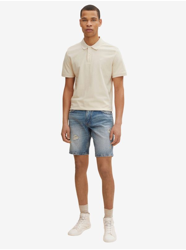 Tom Tailor Blue Men's Denim Shorts Tom Tailor Denim - Men's