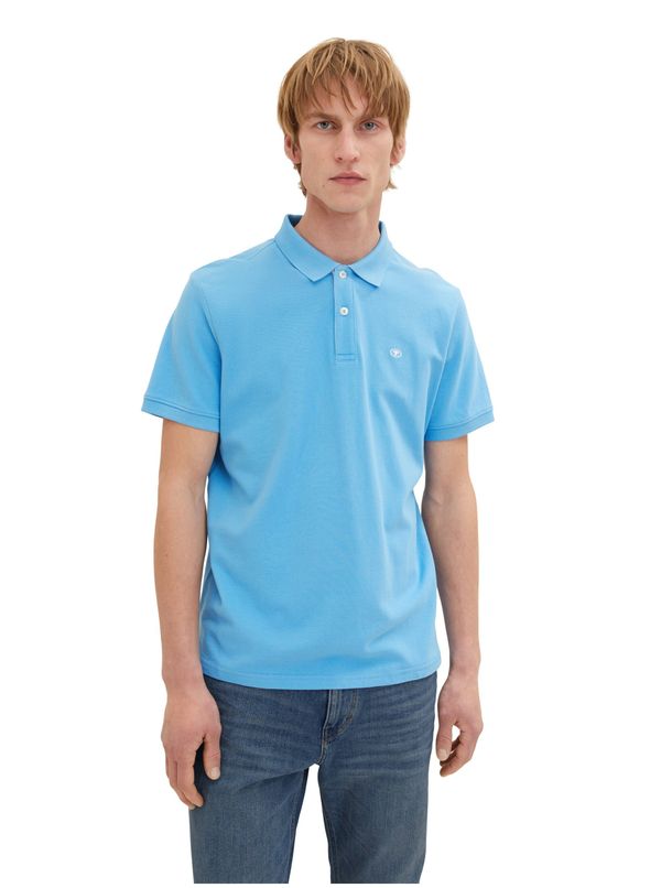 Tom Tailor Blue Men's Polo T-Shirt Tom Tailor - Men's