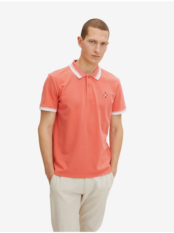 Tom Tailor Coral Men's Polo T-Shirt Tom Tailor - Men