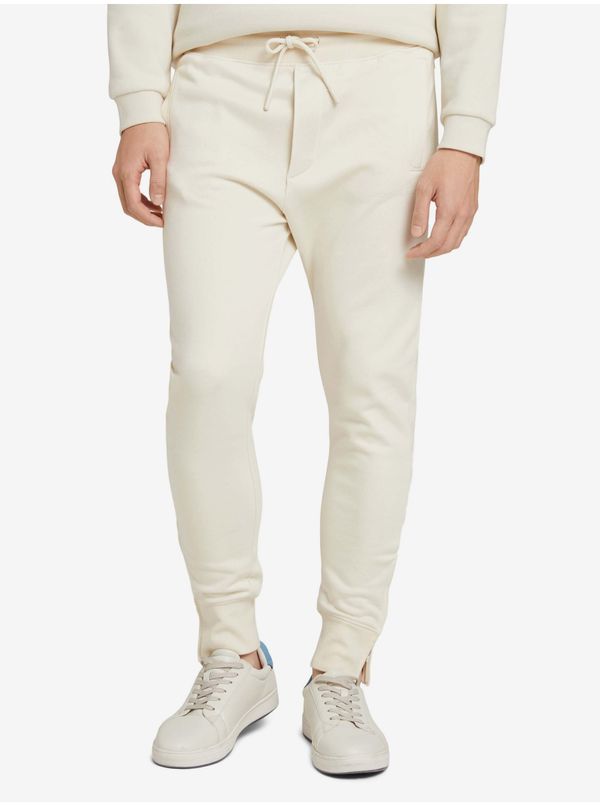 Tom Tailor Cream Men's Sweatpants Tom Tailor Denim - Men