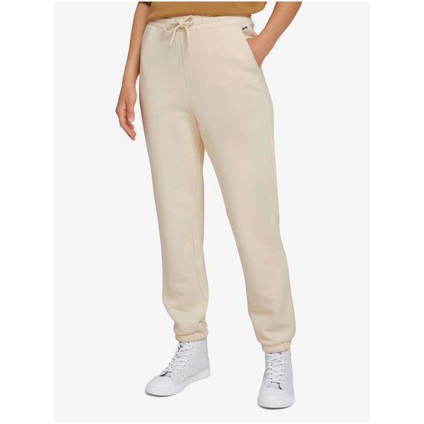 Tom Tailor Cream Women's Sweatpants Tom Tailor Denim - Women