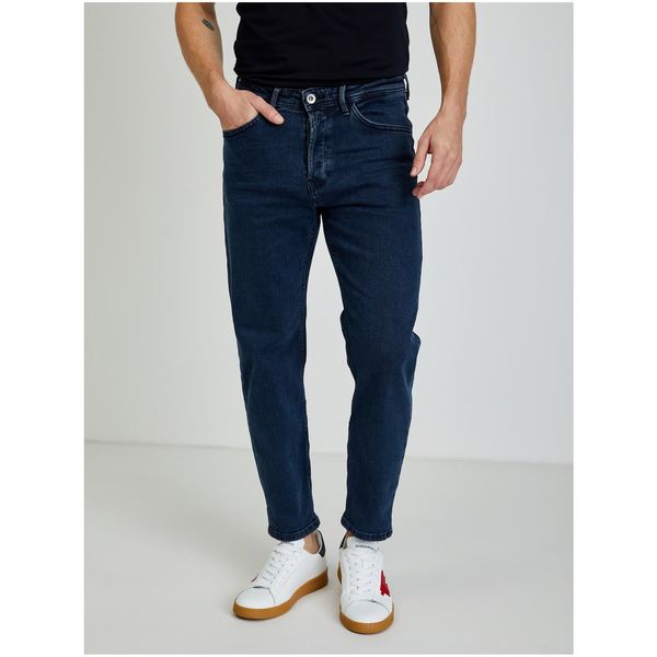 Tom Tailor Dark Blue Men's Straight Fit Jeans Tom Tailor Denim - Men's