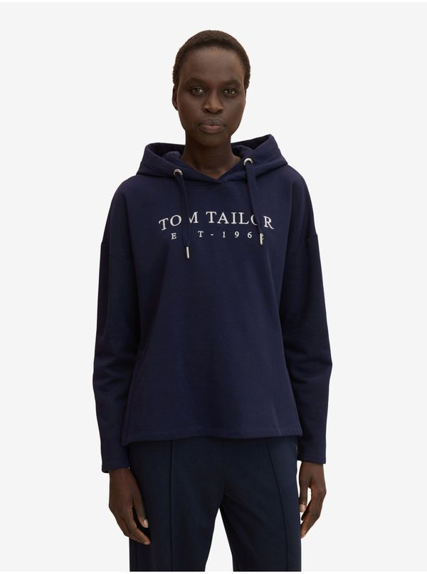 Tom Tailor Dark Blue Women's Hoodie Tom Tailor - Women