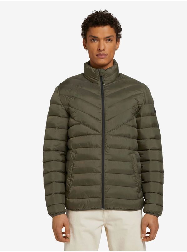 Tom Tailor Green Men's Quilted Lightweight Jacket Tom Tailor Denim - Men