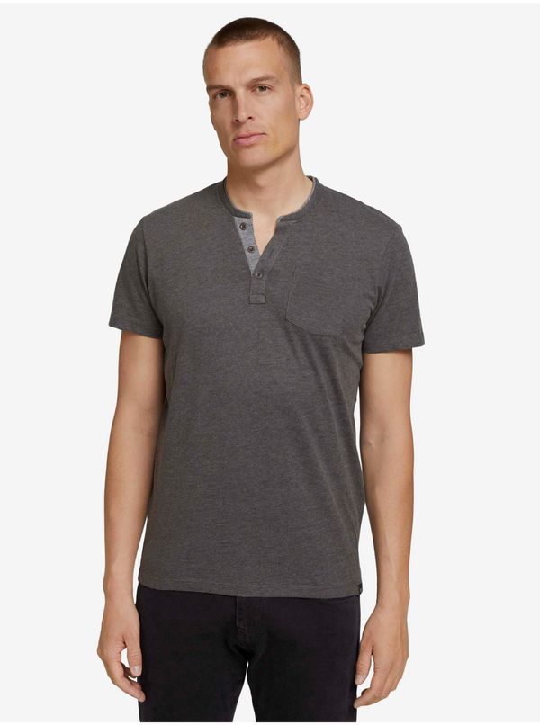 Tom Tailor Grey Men's T-Shirt Tom Tailor Denim - Men's