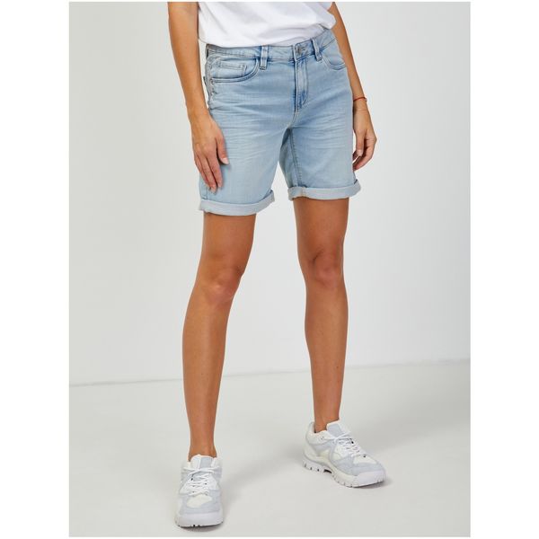 Tom Tailor Light Blue Women's Denim Shorts Tom Tailor - Women