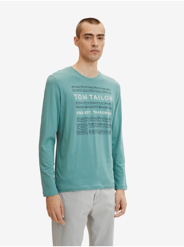 Tom Tailor Light Green Men's T-Shirt Tom Tailor - Men's