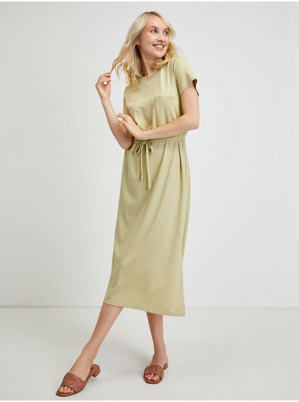 Tom Tailor Light Green Midish dress Tom Tailor - Women