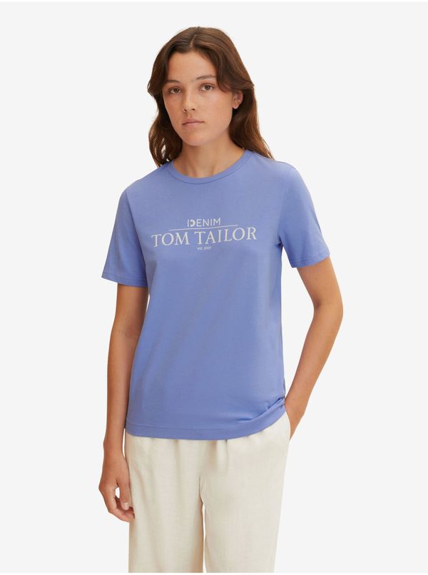 Tom Tailor Light Purple Women's T-Shirt Tom Tailor Denim - Women