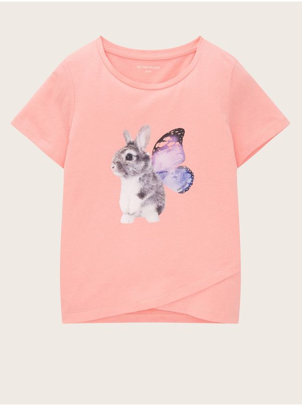 Tom Tailor Pink Girl T-Shirt Tom Tailor - Girls