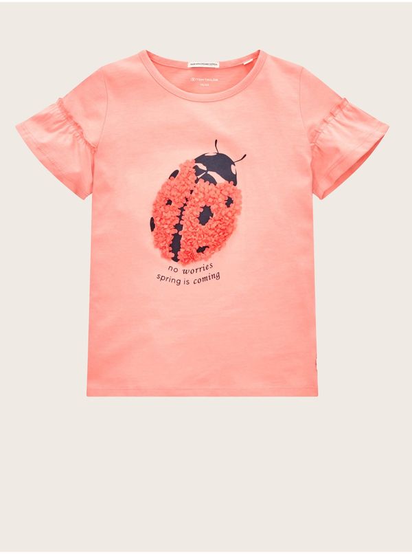 Tom Tailor Pink Girl T-Shirt Tom Tailor - Girls