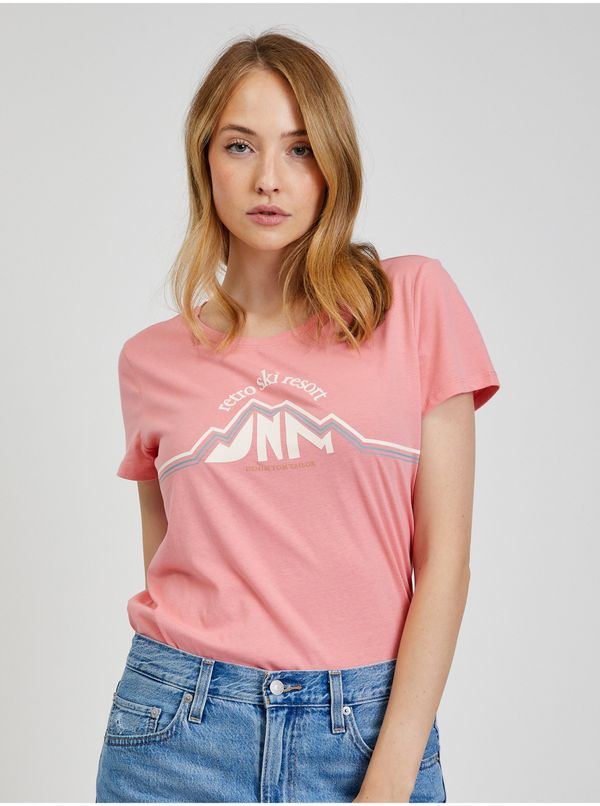 Tom Tailor Pink Women T-Shirt Tom Tailor Denim - Women