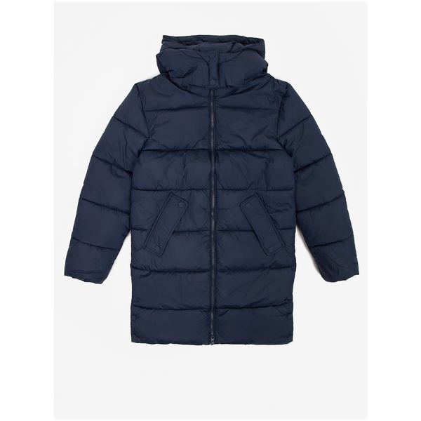 Tom Tailor Tom Tailor Dark Blue Girly Quilted Winter Coat with Detachable Hood Tom - Girls