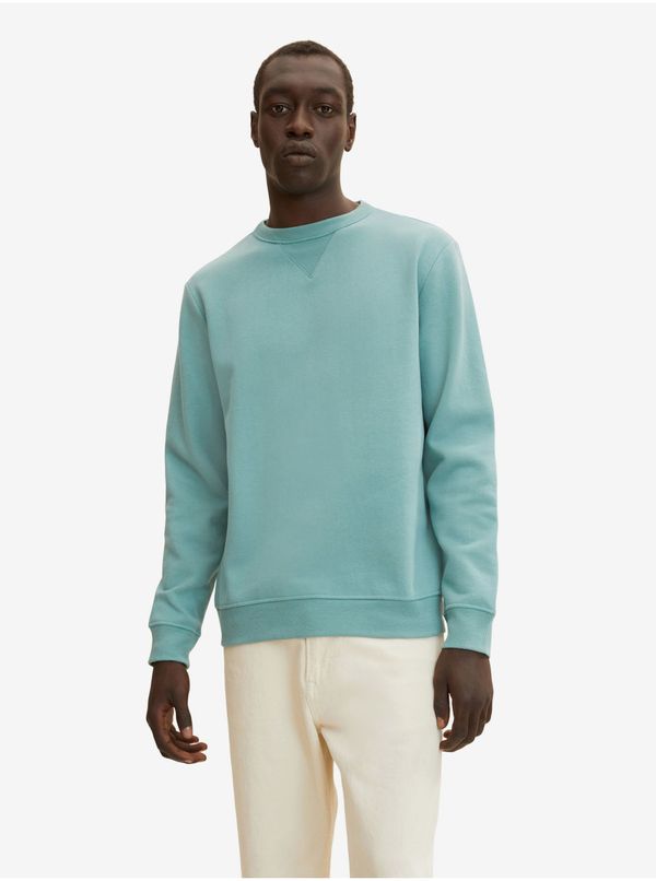 Tom Tailor Turquoise Men's Basic Sweater Tom Tailor - Men's