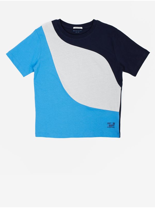 Tom Tailor White-Blue Boys' T-Shirt Tom Tailor - Boys