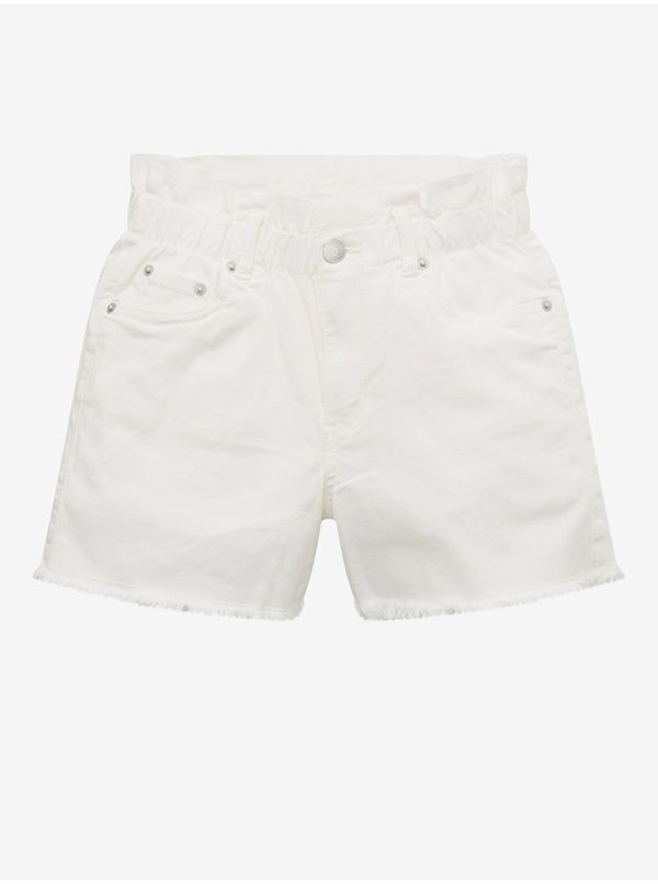 Tom Tailor White Girls Denim Shorts Tom Tailor - Girls