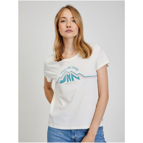 Tom Tailor White Women's T-Shirt Tom Tailor Denim - Women