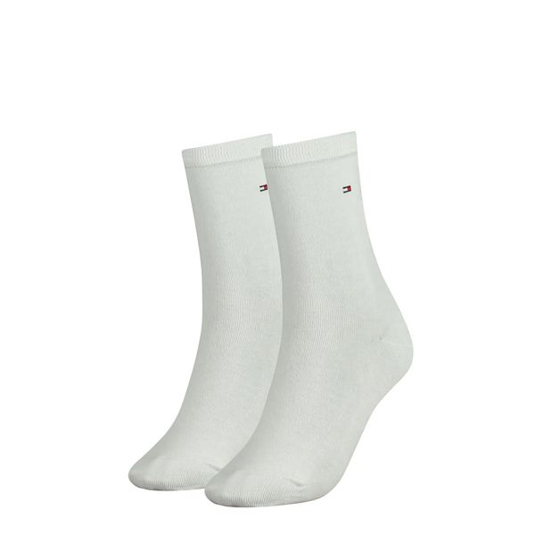 Tommy Hilfiger 2PACK women's socks Tommy Hilfiger high white (371221 300)